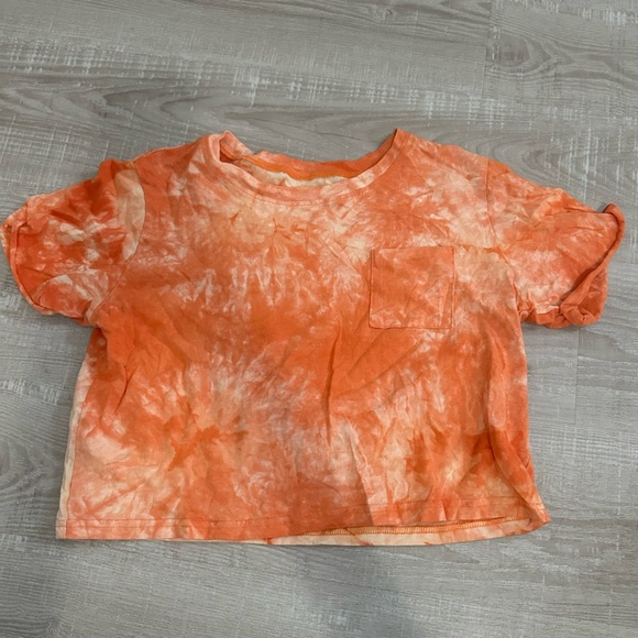 Tops - Orange Tie-Dye Shirt size medium large